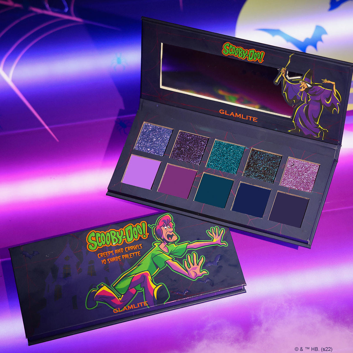 Glamlite Cosmetics | Scooby-Doo™ x Glamlite Creeps & Crawls Palette