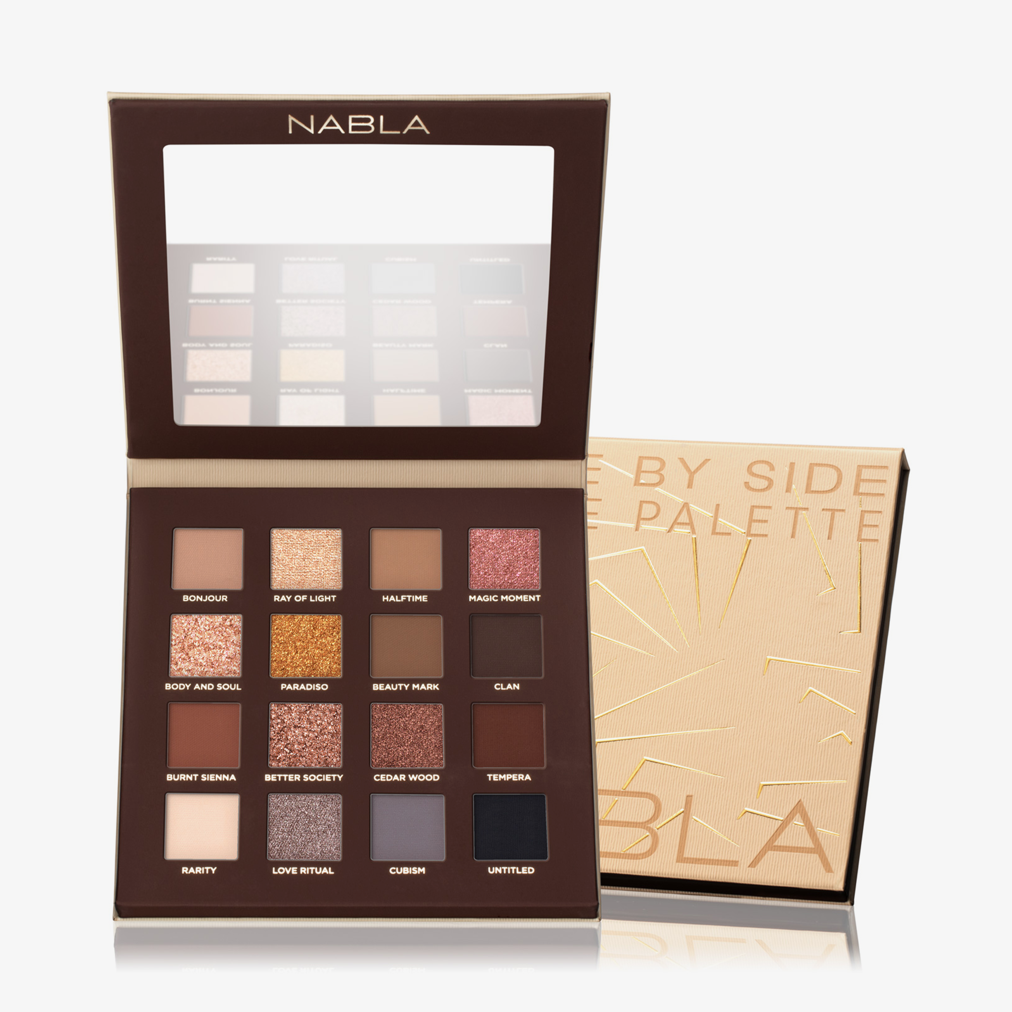 NABLA Cosmetics Side By Side Nude Palette (12.2g)