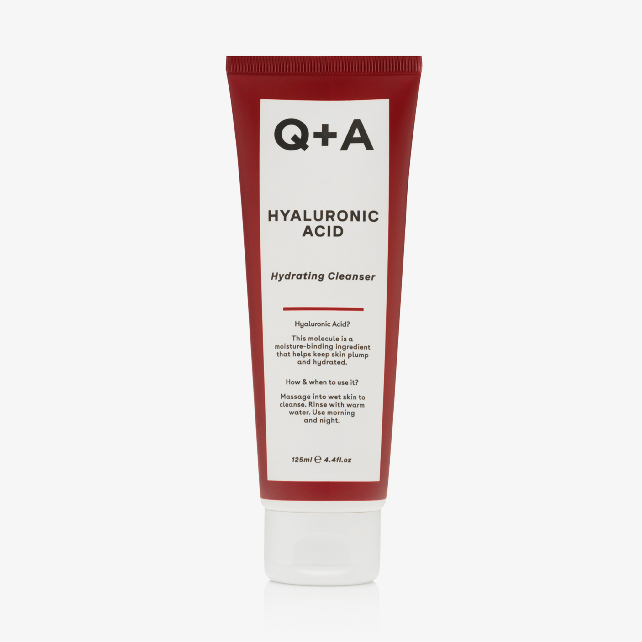 Q + A Skin Hyaluronic Acid Hydrating Cleanser (125g)