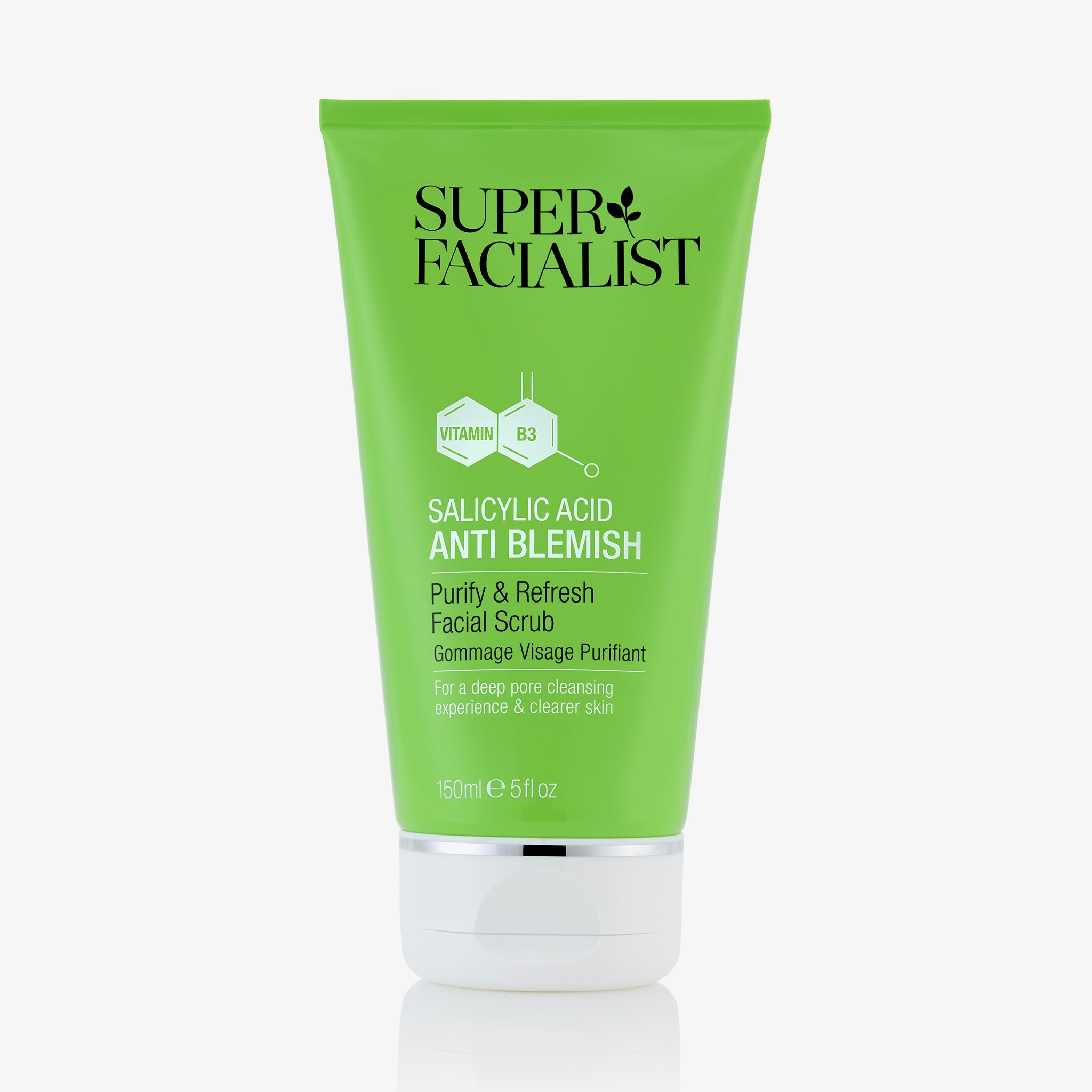 Super Facialist Salicylic Acid AntiBlem Purify & Refresh Face Scrub (150ml)