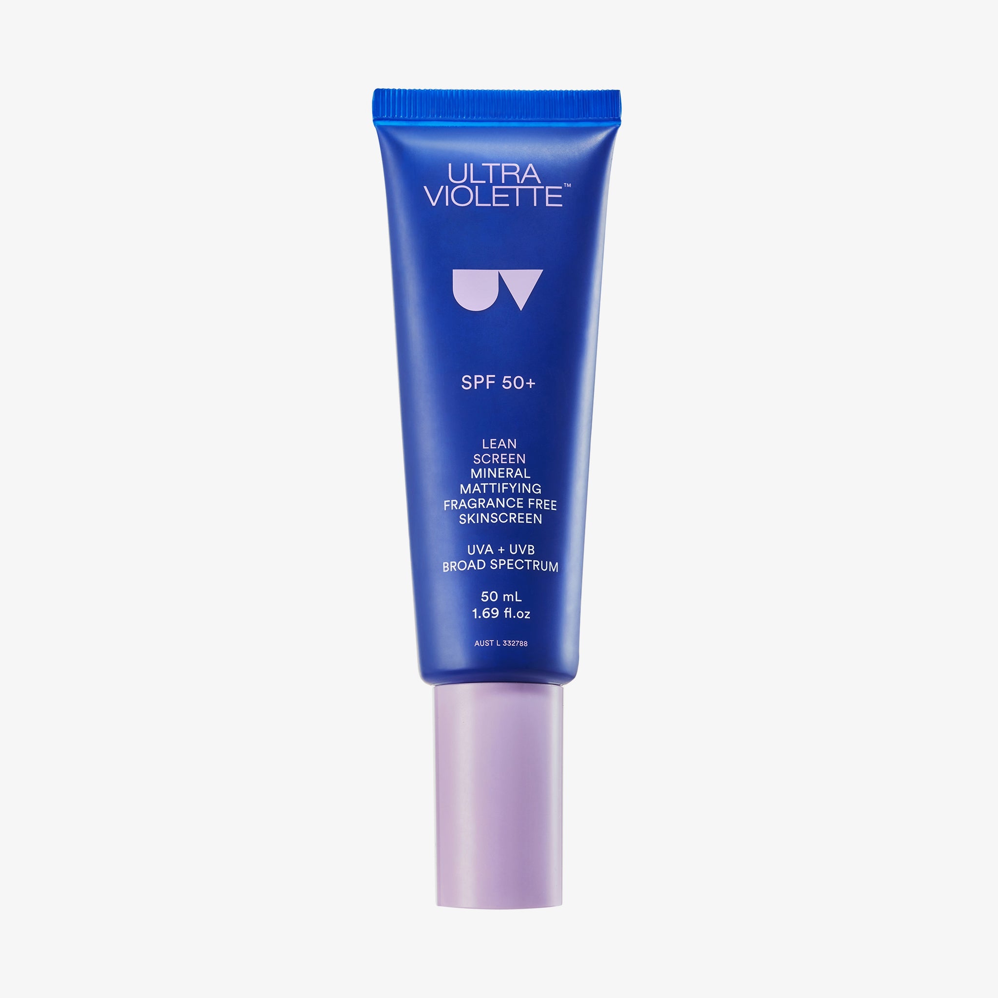 Ultra Violette Lean Screen Mineral Mattifying Fragrance Free Skinscreen SPF50+ (50ml)