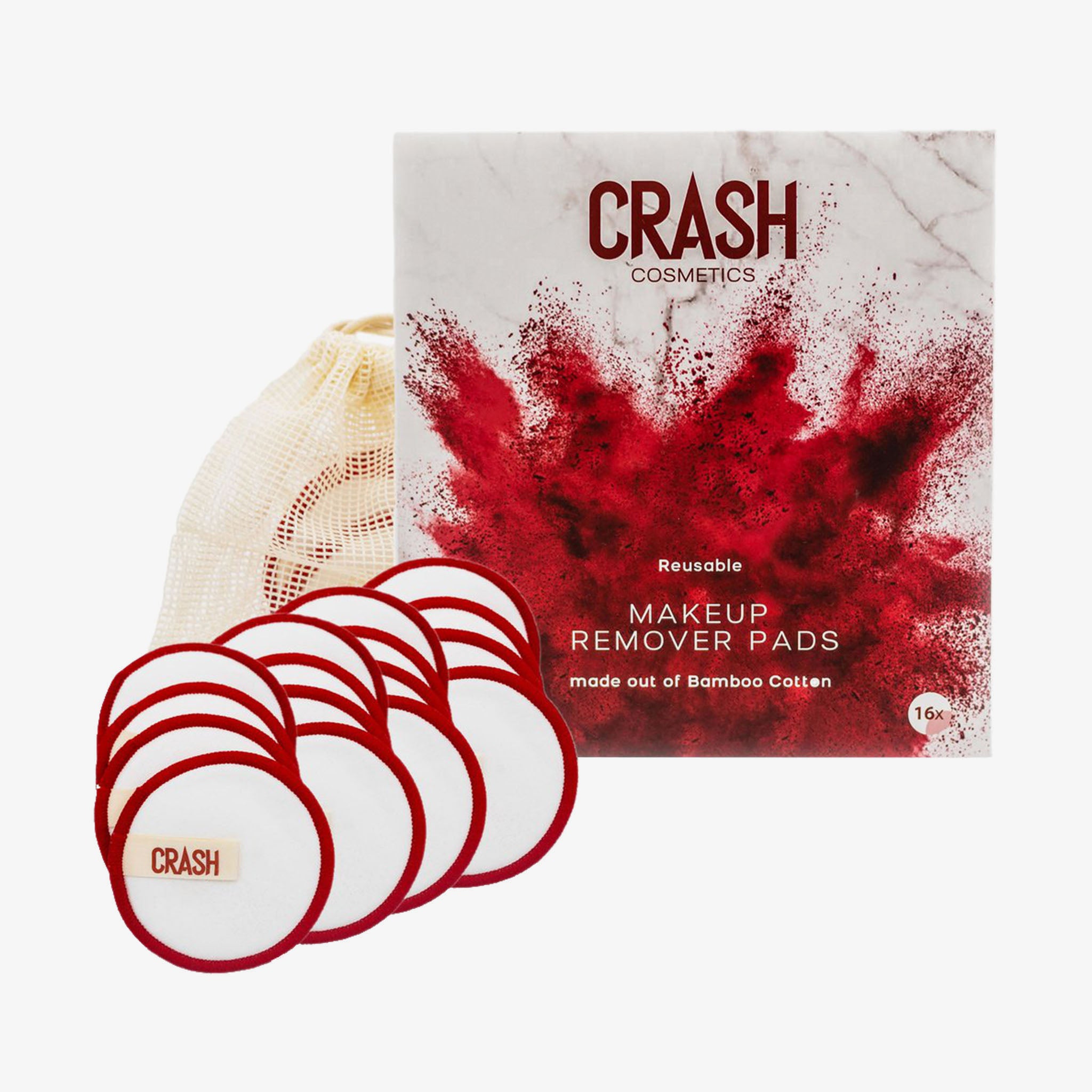 CRASH Cosmetics Make-Up Remover Pads