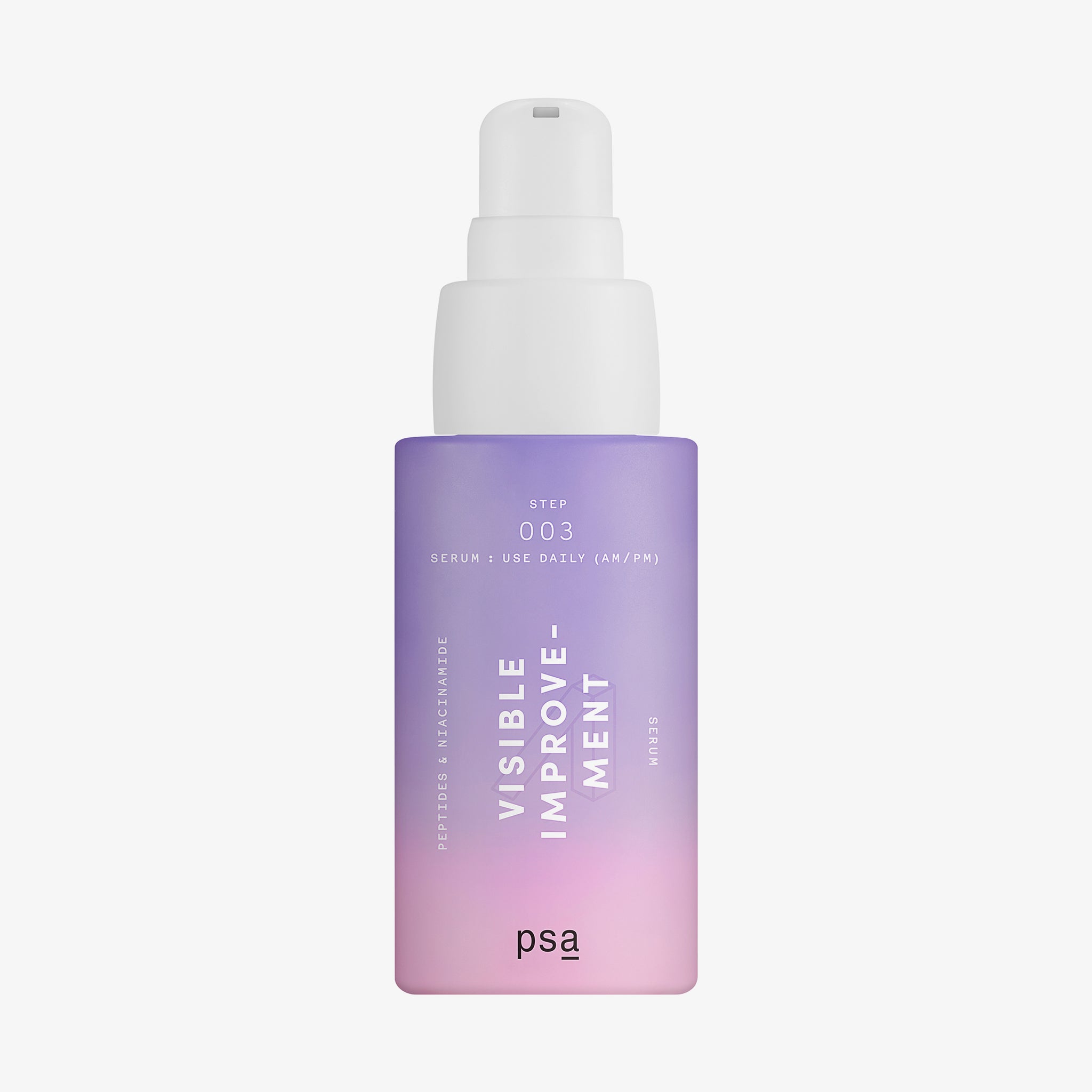 PSA VISIBLE IMPROVEMENT Peptides & Niacinamide Serum (30ml)