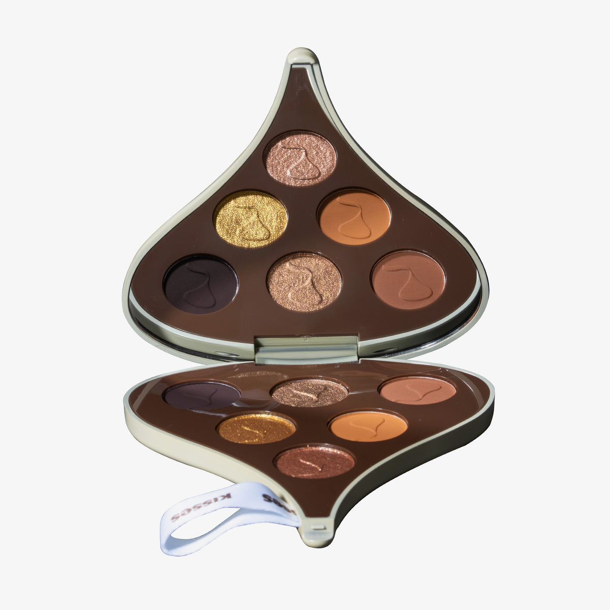 Glamlite Cosmetics | Hershey's Kisses x Glamlite Milk Chocolate with Almonds Palette