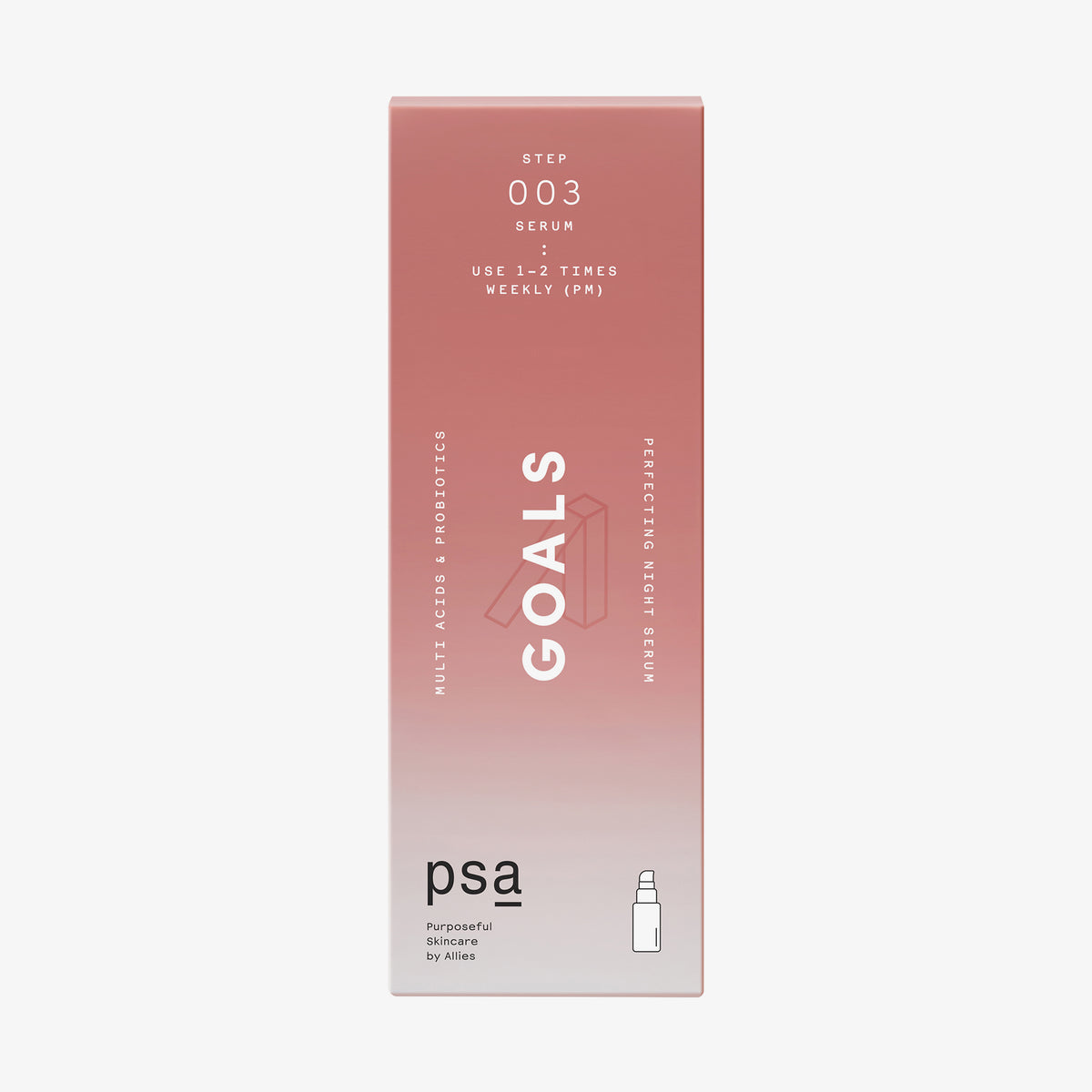 PSA | GOALS Multi Acids & Probiotics Perfecting Night Serum