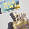 Travel Series 7 Piece Face & Eye Brush Set With Bag