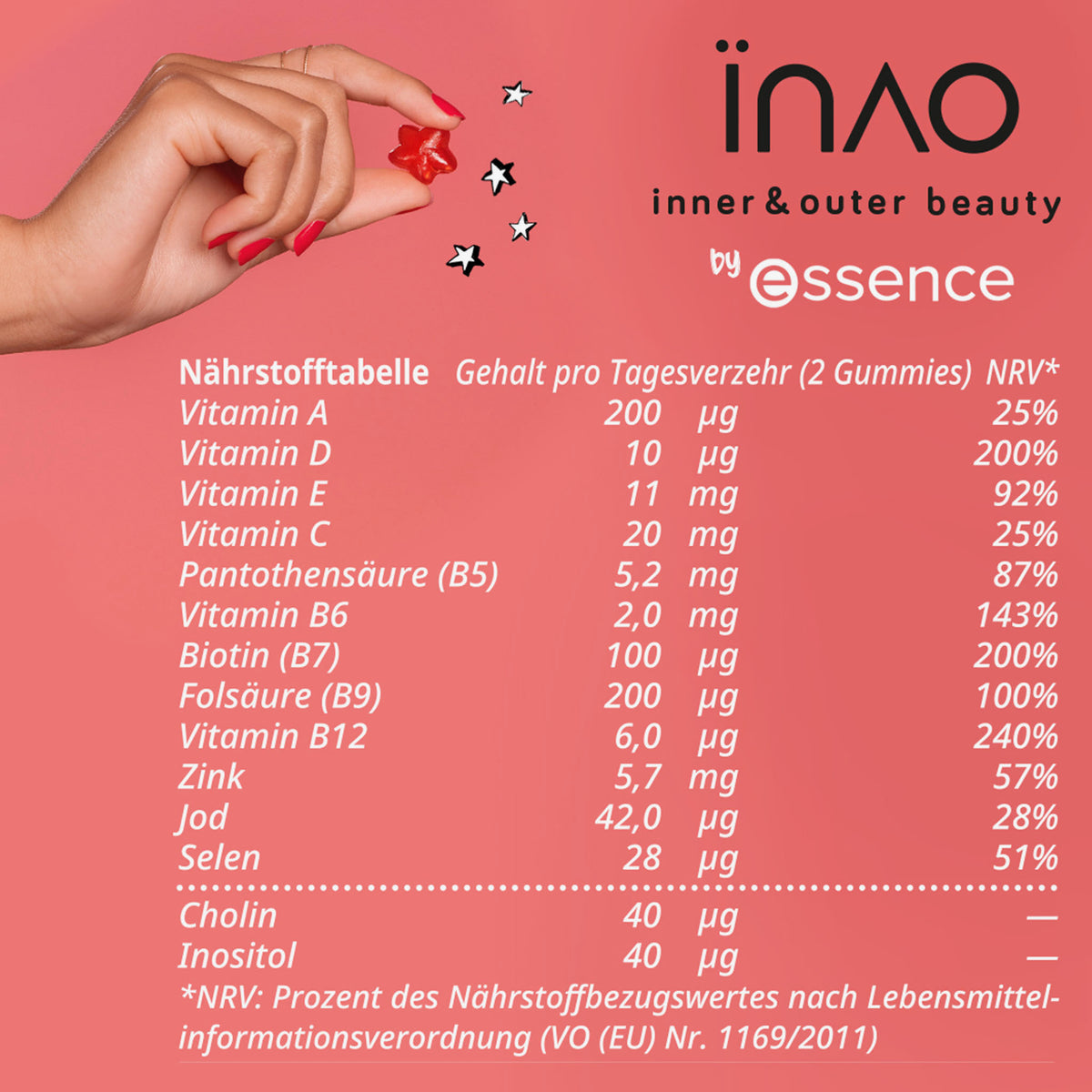 INAO by essence | Hair Yeah Gummies 3 Month Bundle