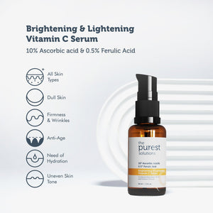 10% Ascorbic acid + 0,5% Ferulic Acid Brightening & Lightening Vitamin C Serum